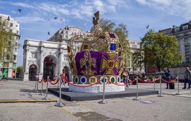 Intenso operativo en Londres por coronación de Carlos III