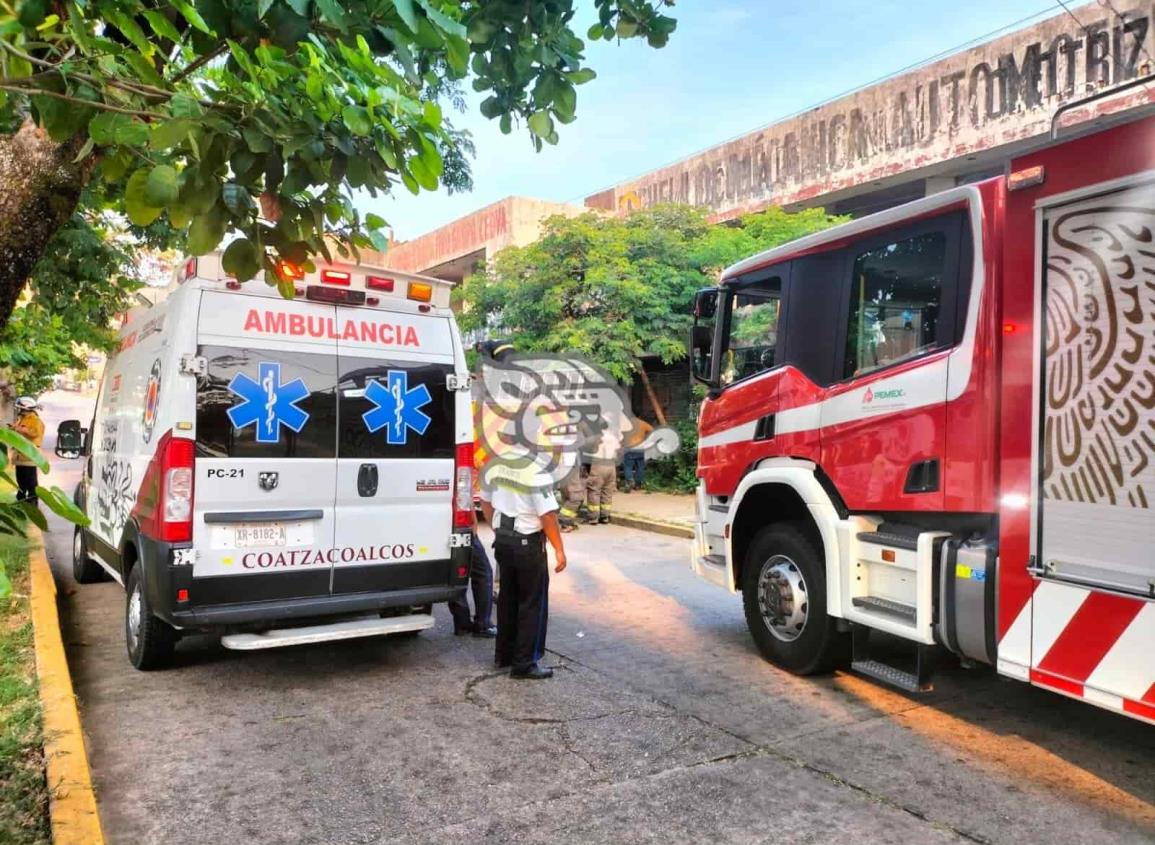 Registran incendio en edificio abandonado en el centro (+Video)