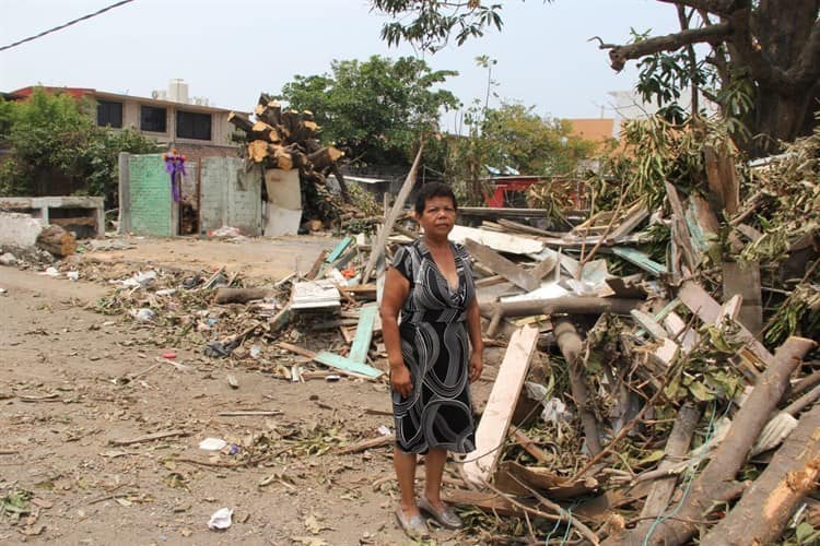 Atleta paralímpico perdió su casa por nortazo en Veracruz