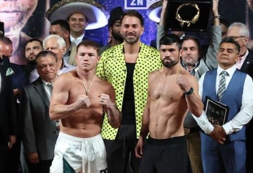 ¡Hay tiro! ´Canelo´ y Ryder superan la báscula
