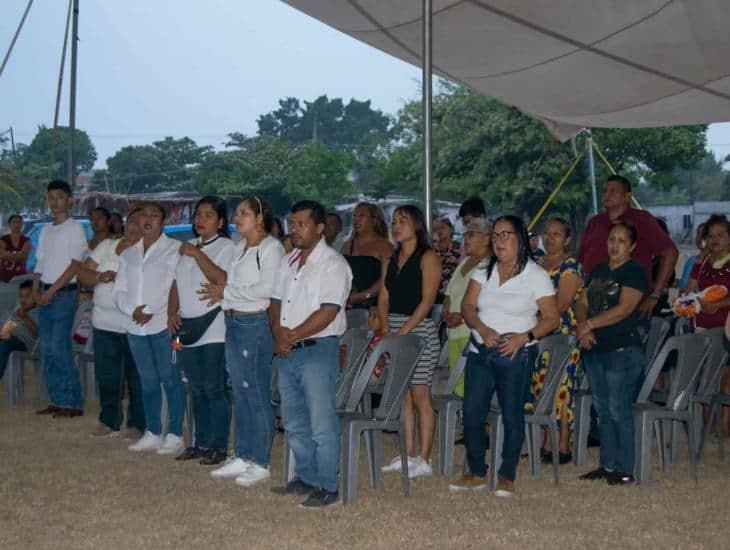 Piden a Dios por la salud de AMLO en Tlalixcoyan