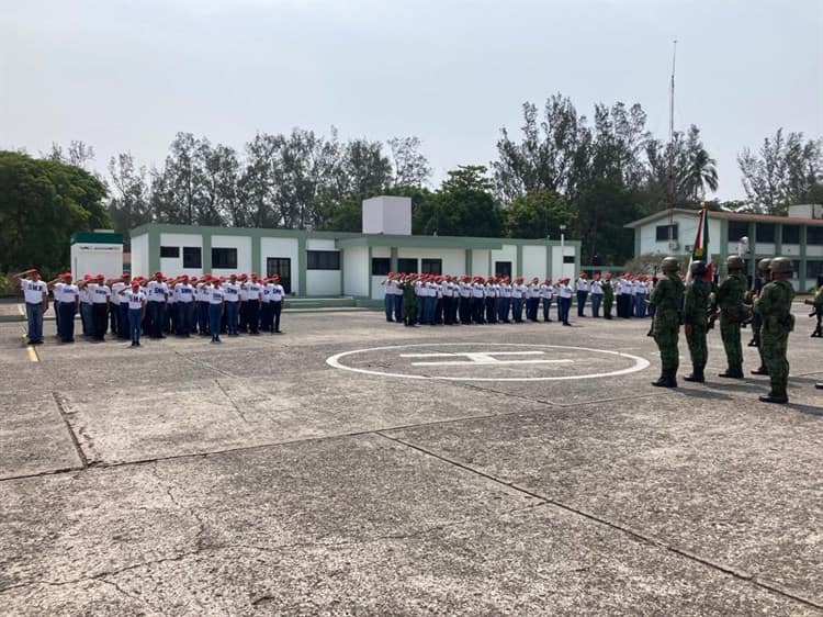 Inician Servicio Militar 268 jóvenes en región Veracruz-Boca del Río