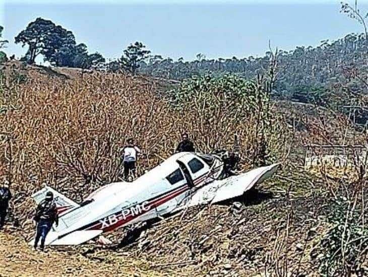 Avioneta se desploma en Puebla; hay dos heridos (+Video)