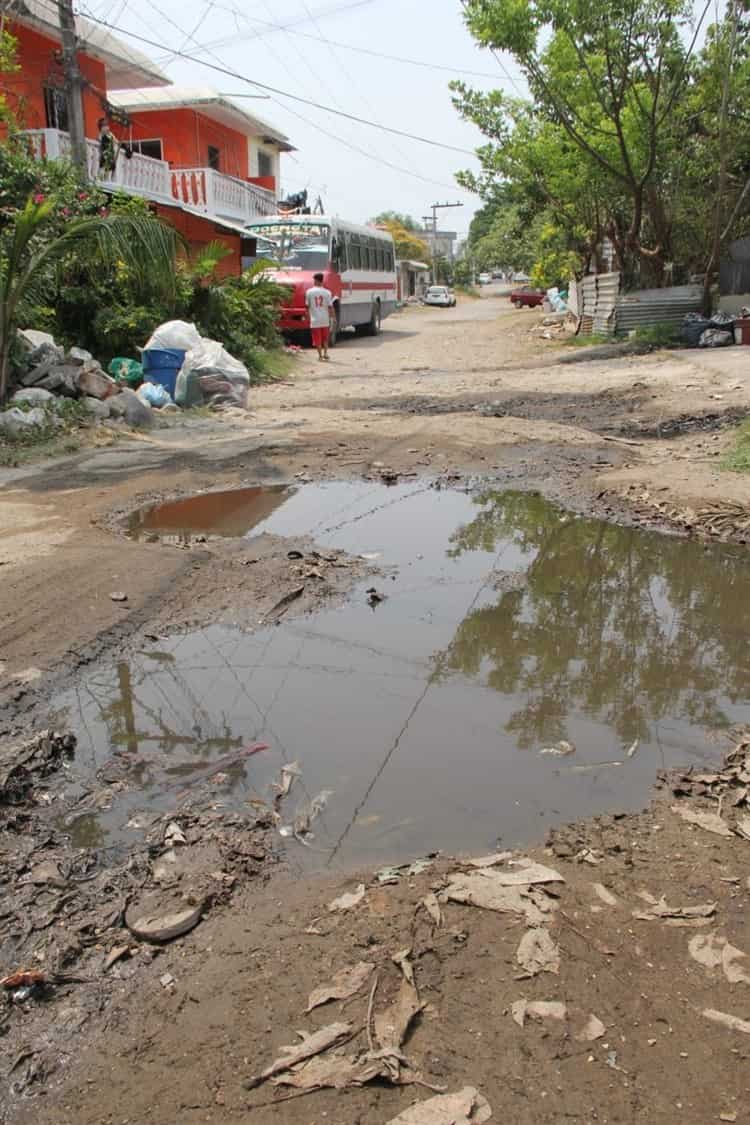 Centro y zona turísticas mejor atendidas que colonias populares de Veracruz