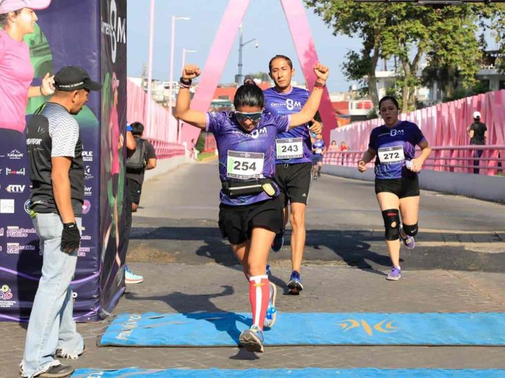 Realizan carrera 8M “Mujeres sobrevivientes de feminicidio” en Xalapa