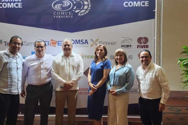 Destacan nuevos proyectos en el COMCE Veracruz que dirige Gerardo Cárdenas
