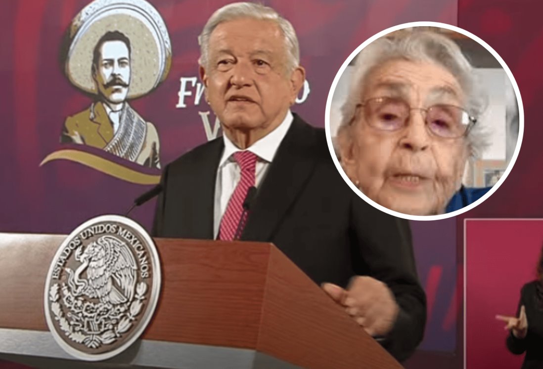 AMLO lamenta fallecimiento de la activista Conchita Calvillo