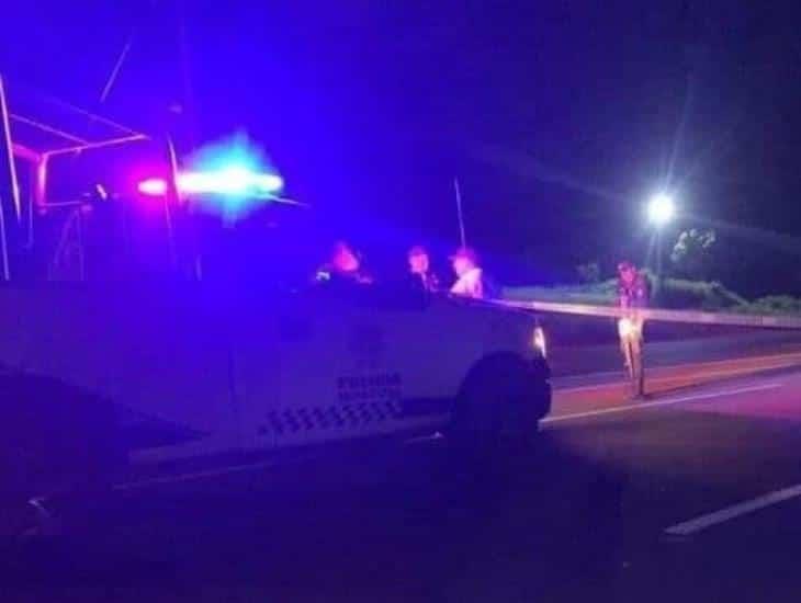 Muere hombre atropellado en carretera Acayucan - Jaltipan