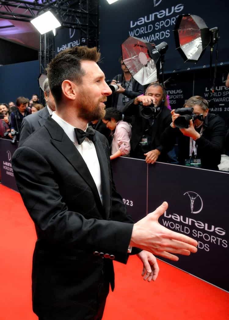 Recibe Lionel Messi Premio Laureus 2023