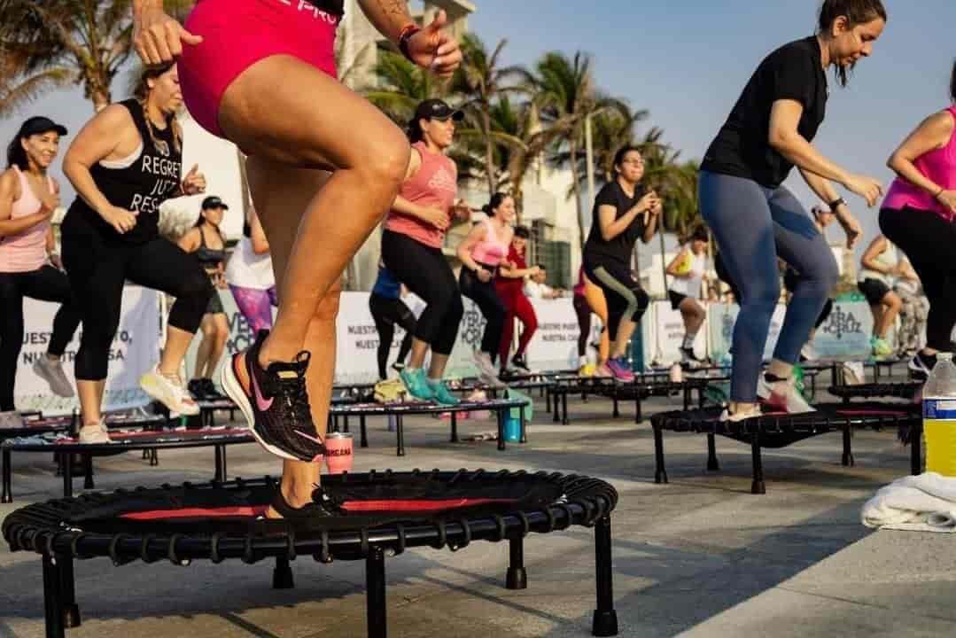 Jumping Zumba, acondicionamiento físico que gana terreno en Veracruz