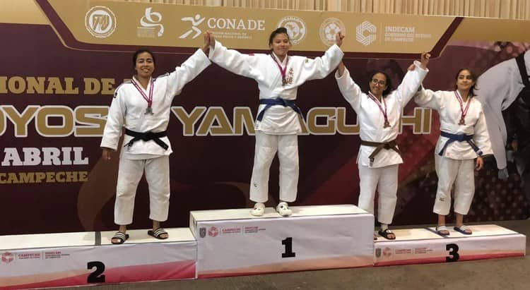 Brilla Veracruz en torneo nacional de judo