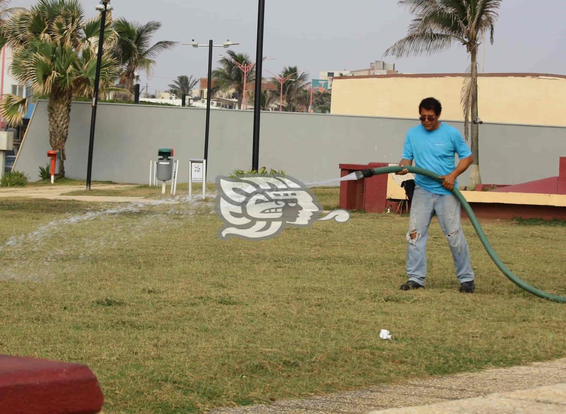 ¡Al rescate del parque de los Niños Héroes!; comienzan a trabajar en áreas afectadas