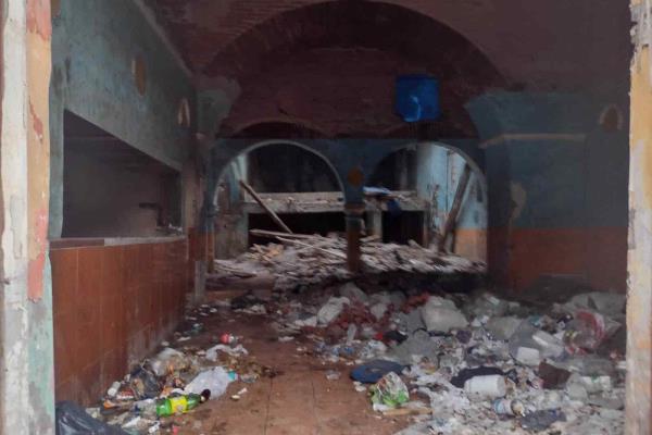 Convento de Jesuitas en Veracruz está enterrado entre basura y escombros