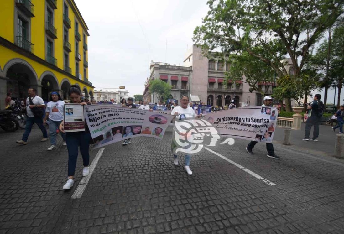 Dolor y  amor por sus hijos une a madres  de desaparecidos en Xalapa