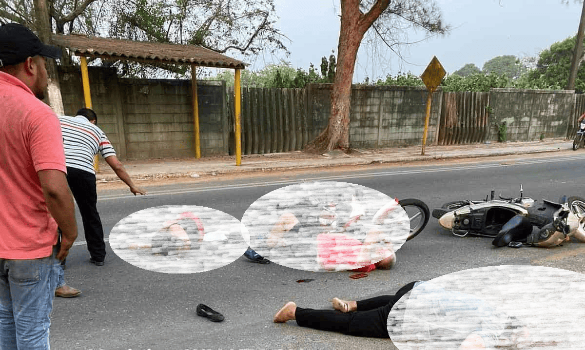 Crítico, estado de salud de mujeres accidentadas en moto en Las Choapas