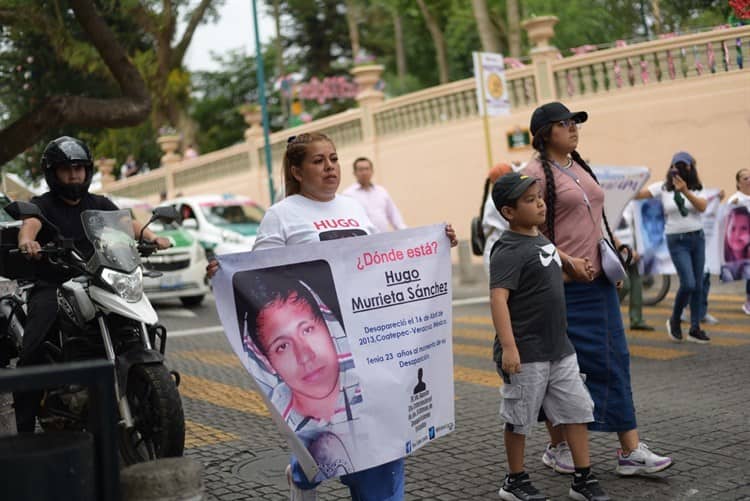 Dolor y  amor por sus hijos une a madres  de desaparecidos en Xalapa