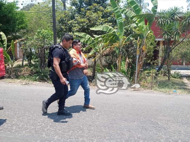 Zafarrancho y dos heridos tras accidente en la Córdoba-Veracruz