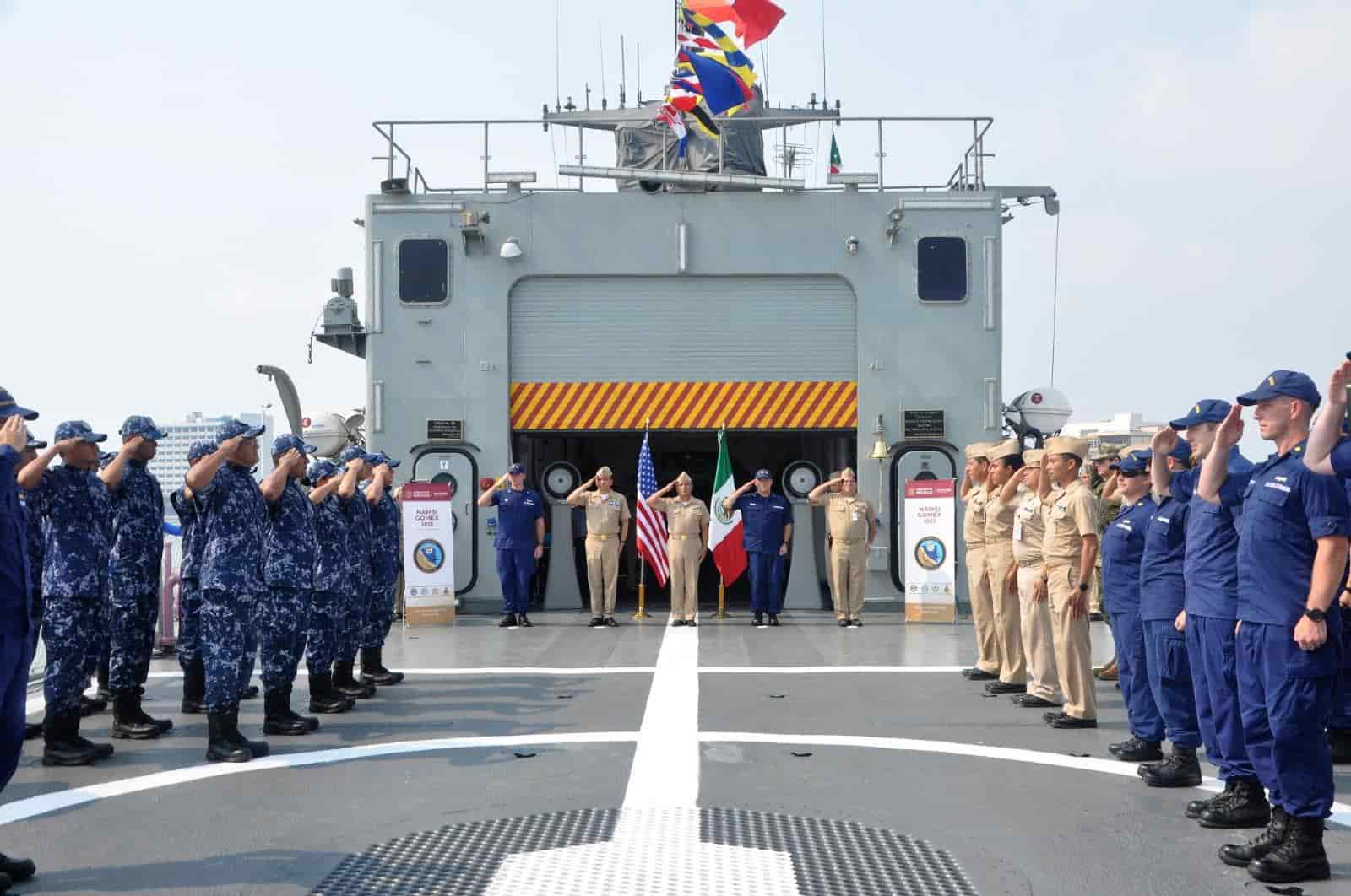 Marina de México y Guardia Costera de EU coordinan plan de seguridad en Veracruz