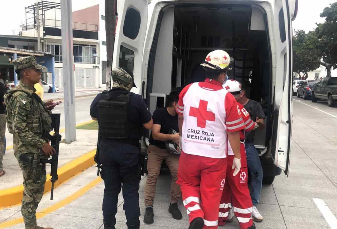 Atropellan a motociclistas en el bulevar de Veracruz(+Video)