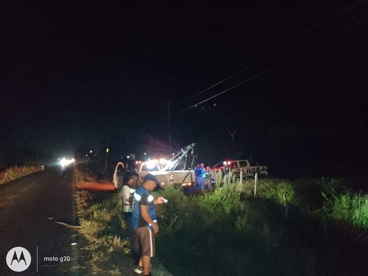 Accidente en la Mixtequilla moviliza a los cuerpos de rescate