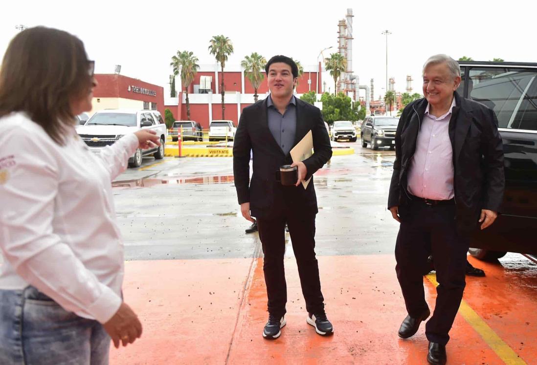 AMLO visita refinería de Pemex en Cadereyta, Nuevo León