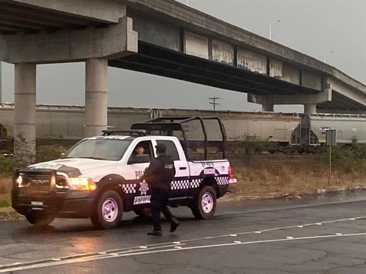 Intensa movilización policiaca por persona herida en Nuevo Veracruz