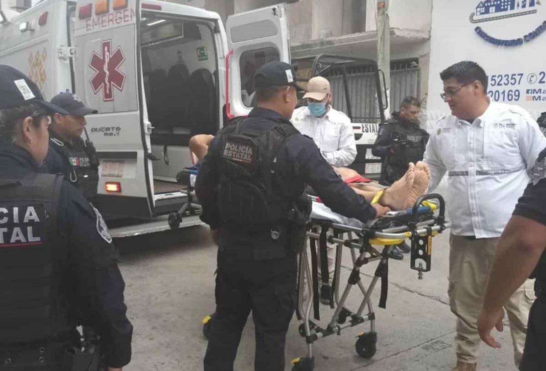 Recibe descarga eléctrica en Xalapa; fue hospitalizado de emergencia