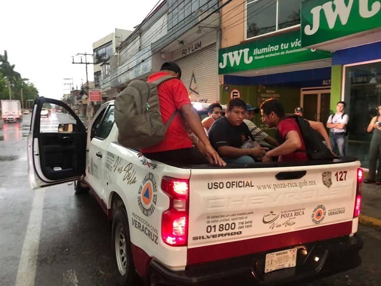 Zona Norte de Veracruz destruida; daños por tormenta en Poza Rica, Tihuatlán, Papantla, Cazones y Coatzintla