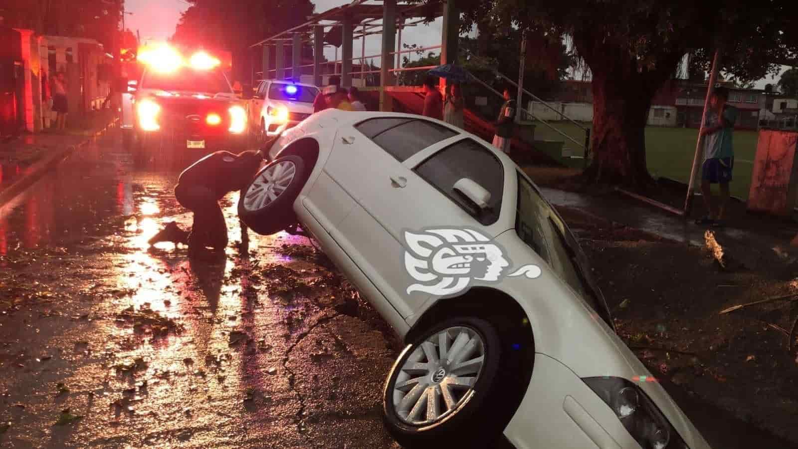 Zona Norte de Veracruz destruida; daños por tormenta en Poza Rica, Tihuatlán, Papantla, Cazones y Coatzintla