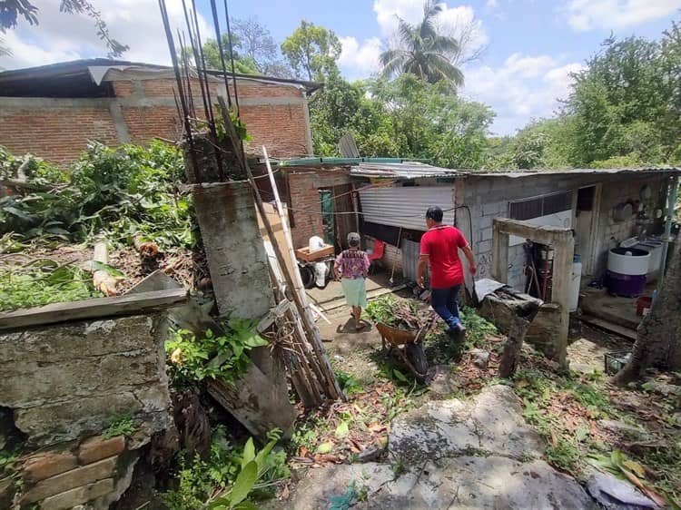 Zona Norte de Veracruz destruida; daños por tormenta en Poza Rica, Tihuatlán, Papantla, Cazones y Coatzintla