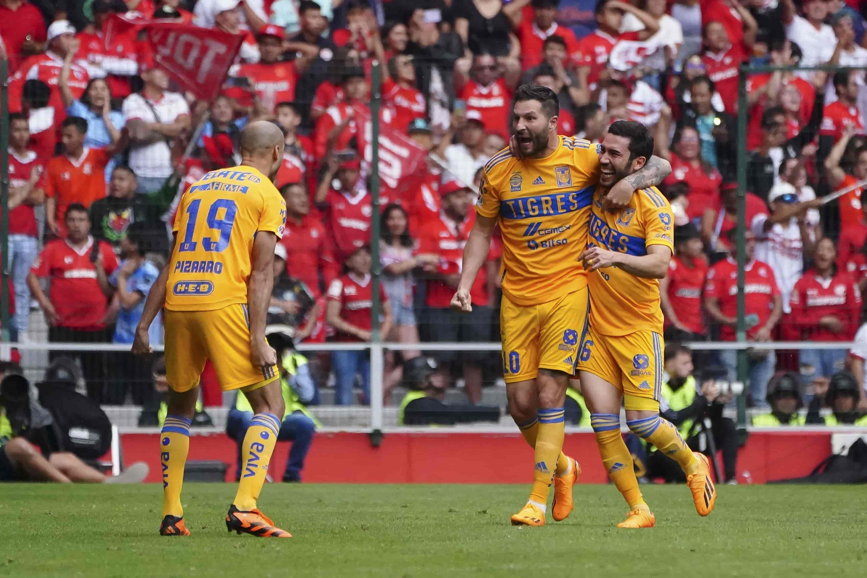 Tigres evita remontada de Toluca y avanza a semifinales