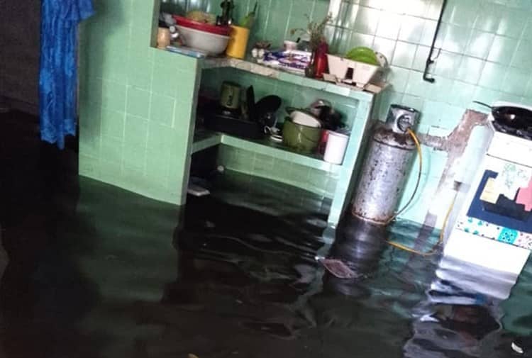 Agua Dulce y Las Choapas siguen afectados por la tormenta de hace 2 días