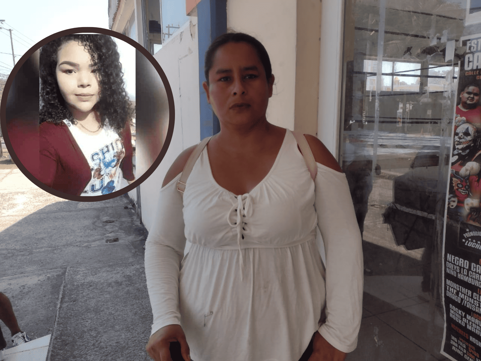 Liz es una joven trabajadora y tranquila; tía de la joven desaparecida en Medellín