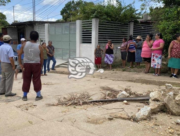 ¡Por unos pagaron todos!, 500 familias quedaron sin agua en Cosolea por algunos vecinos morosos