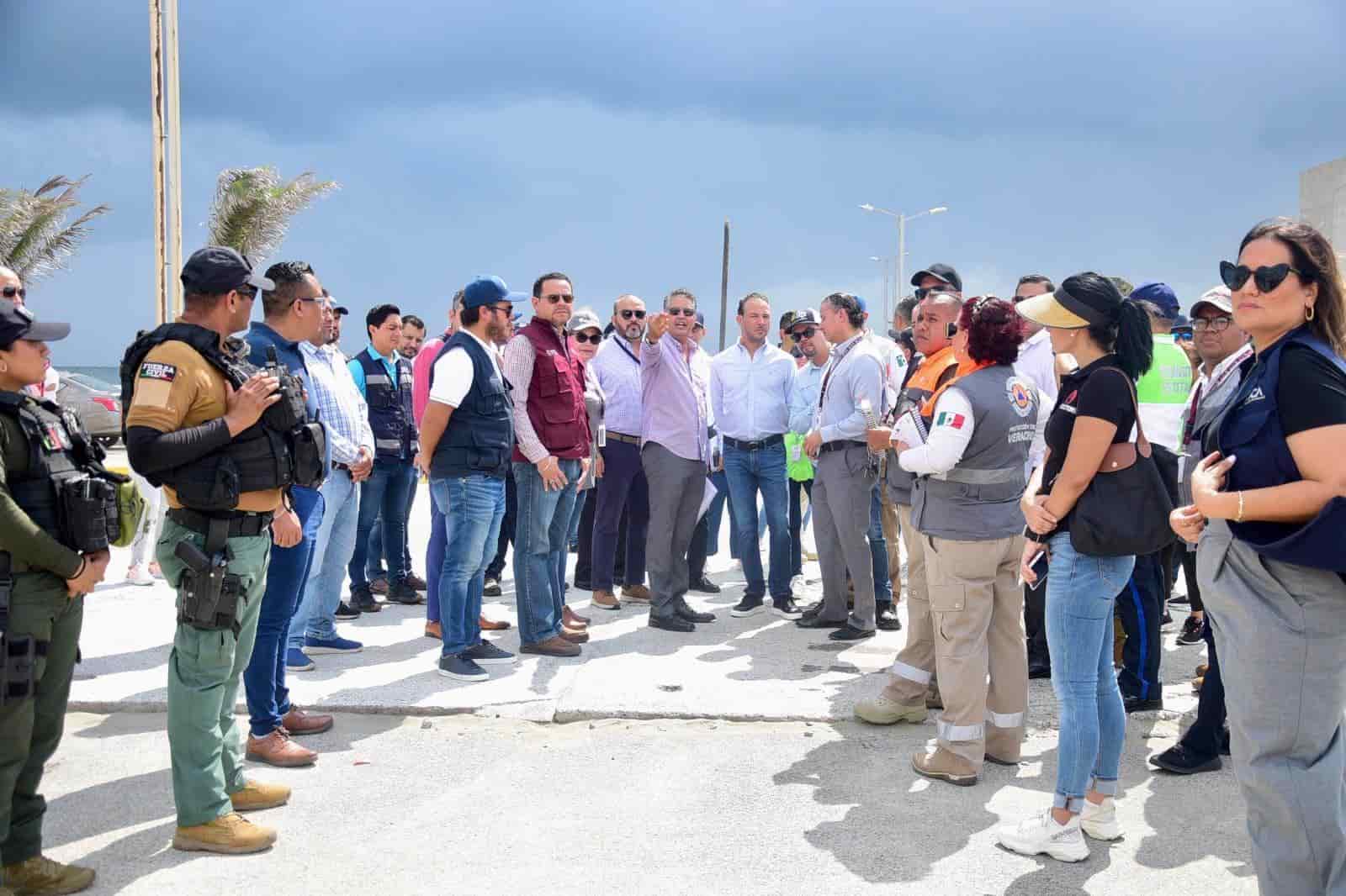 Inician preparativos para instalar escenario del Salsa Fest 2023 en Boca del Río