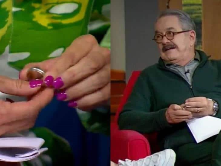 ¡Enseñó el anillo! Pedrito Sola confesó estar casado