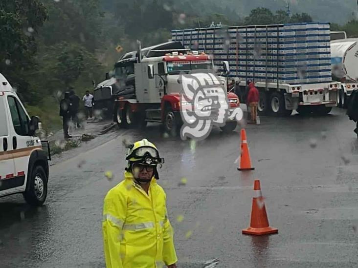 Se registran accidentes en las Cumbres de Maltrata