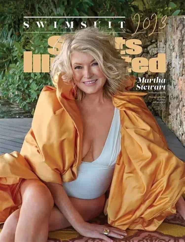 Martha Stewart posa en traje de baño a sus 81 años