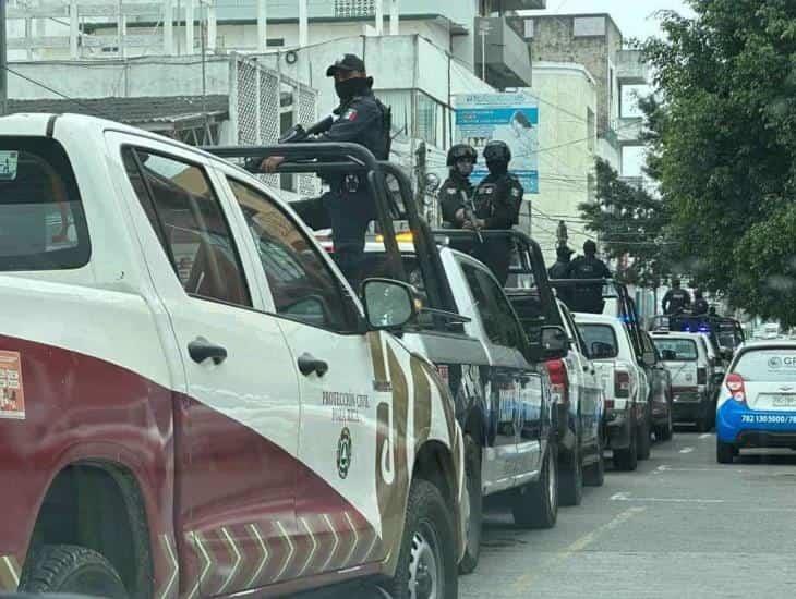 Suman ocho detenidos por hechos violentos en Poza Rica; se disputan plaza