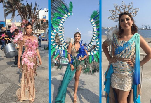 Presentan a candidatos a reina y rey del Carnaval de Veracruz 2023