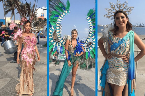 Presentan a candidatos a reina y rey del Carnaval de Veracruz 2023