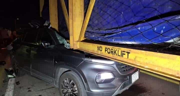 Identifican a joven muerto en accidente en Tuxpan