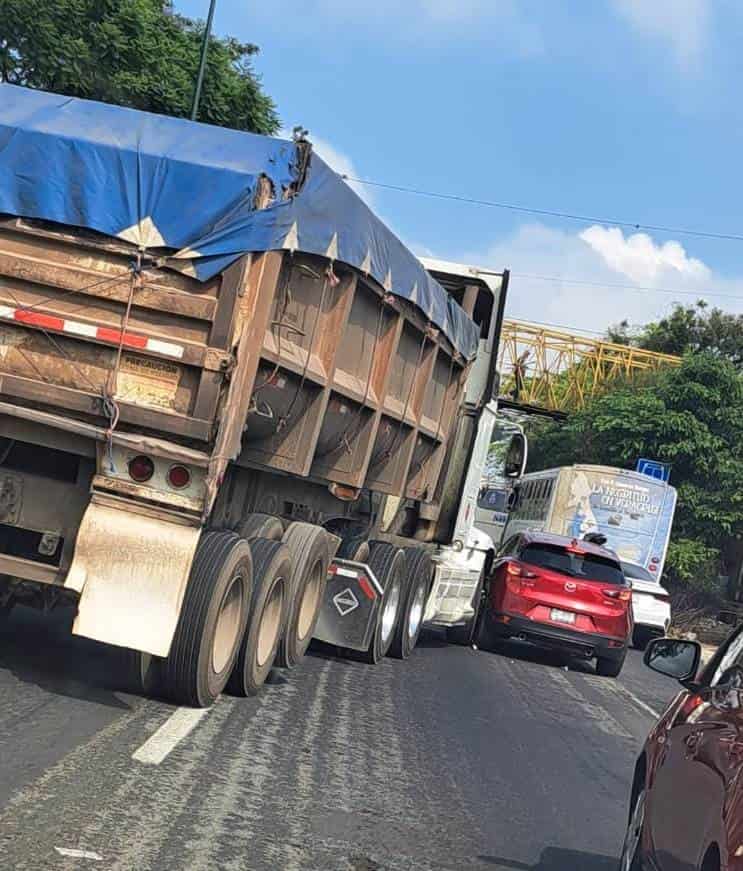 Caos vial en Las Trancas por choque