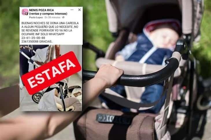 Alertan por estafas en redes a mujeres con hijos o embarazadas