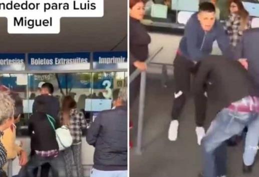 ¡Luchan por boletos para ´LuisMi´! Se registra pelea en taquillas de CDMX (+Video)