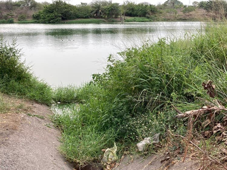 Contaminan lagunas en El Coyol, lucen con basura, llantas y muebles