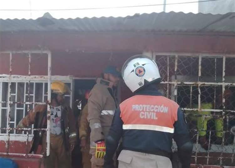 Se registra conato de incendio en una vivienda de Alvarado