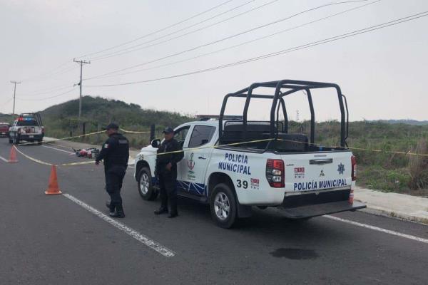 Muere motociclista en la carretera Antón Lizardo – Boca del Río (+Video)