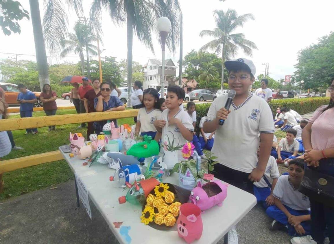 Más de seis escuelas de la ciudad participaron en concurso de reciclaje