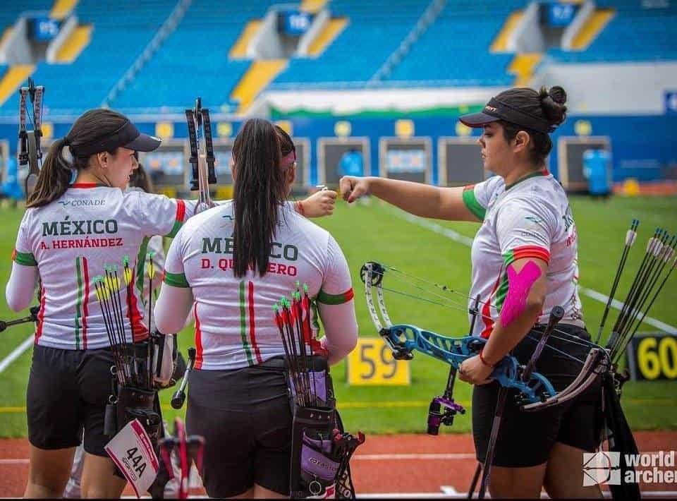 México se lleva la medalla de oro en la categoría femenil de Arco Compuesto en China